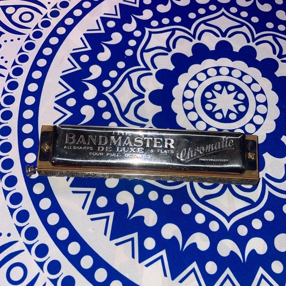 bandmaster Other Vintage Bandmaster Deluxe Chromatic Harmonica All Sharps Flats Germany
